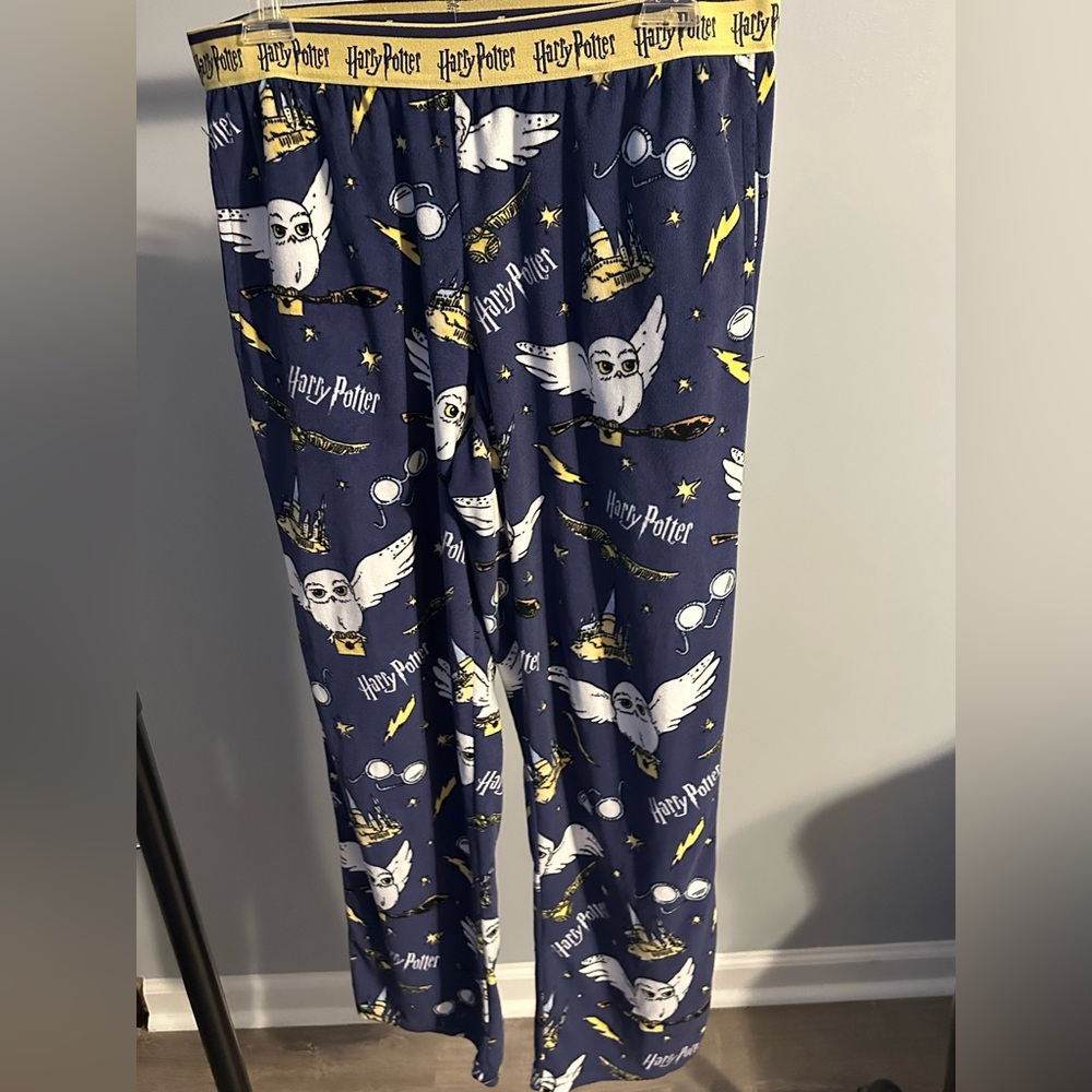 Warner Bros. Harry Potter Pajama Bottoms - Navy and White